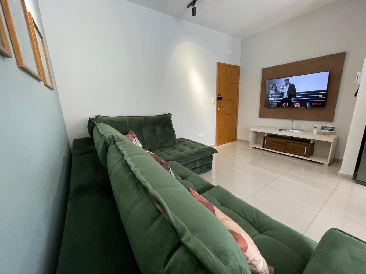 Apto Aconchegante C/ Wifi, Smartv E Piscina Ubatuba Luaran gambar
